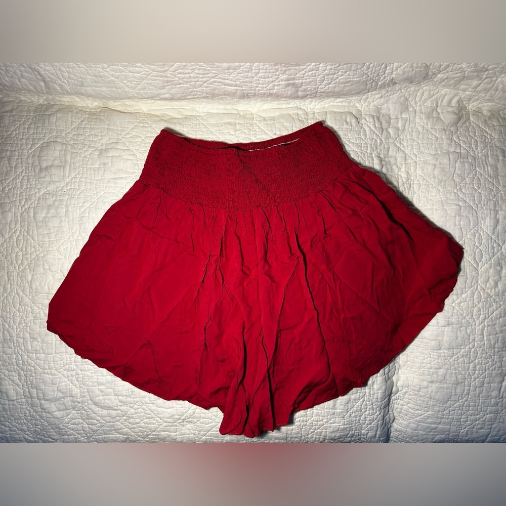 Red Two Piece Set - Picture 2 of 4